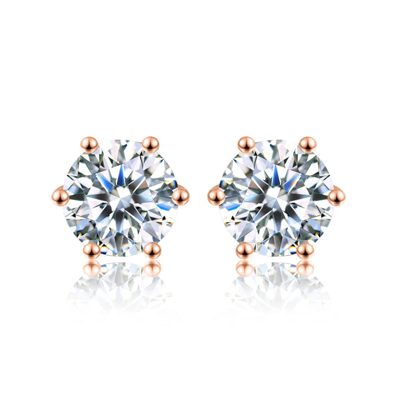 0.5ct-2ct Moissanite Earrings