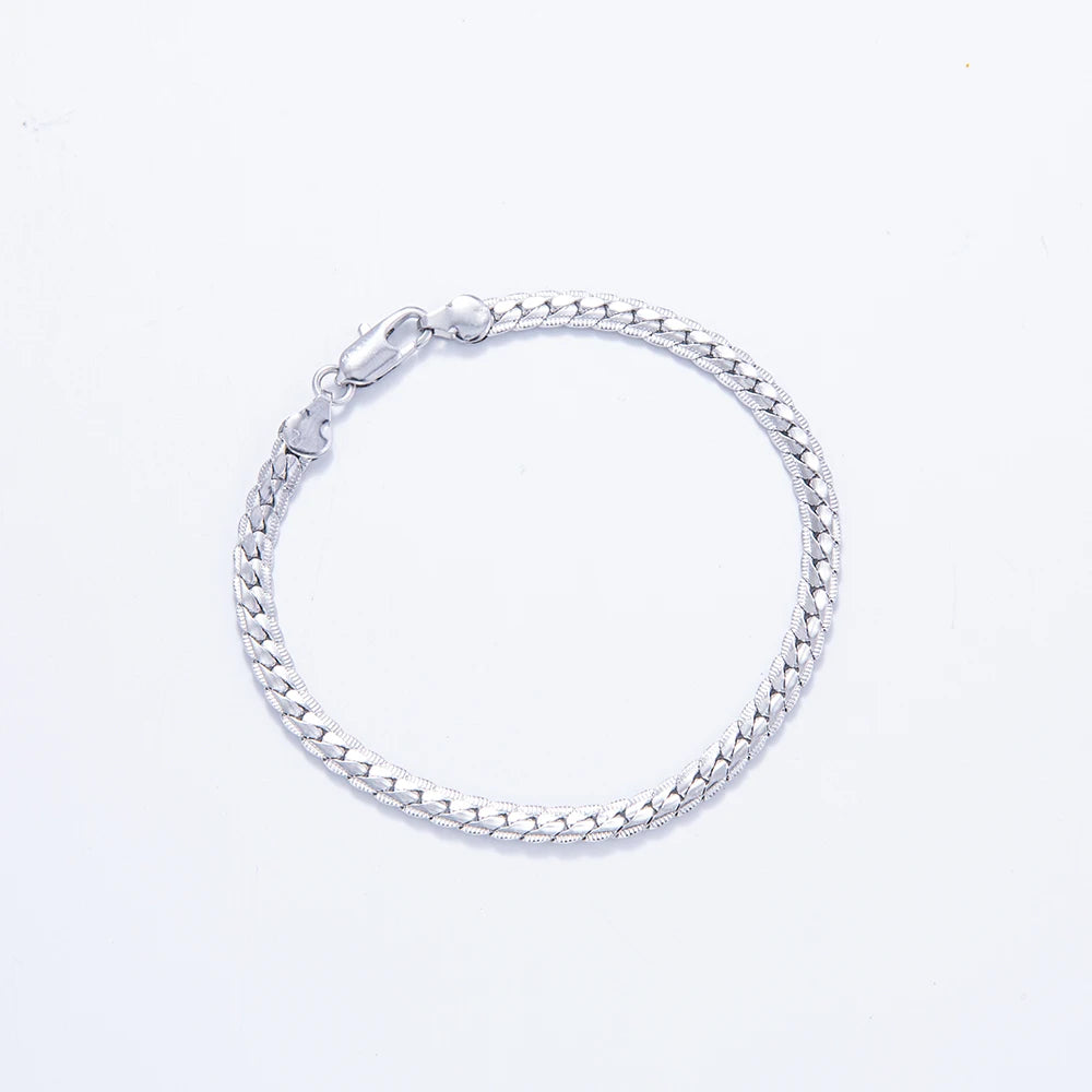 20-60cm 5mm Silver Color luxury noble Necklace