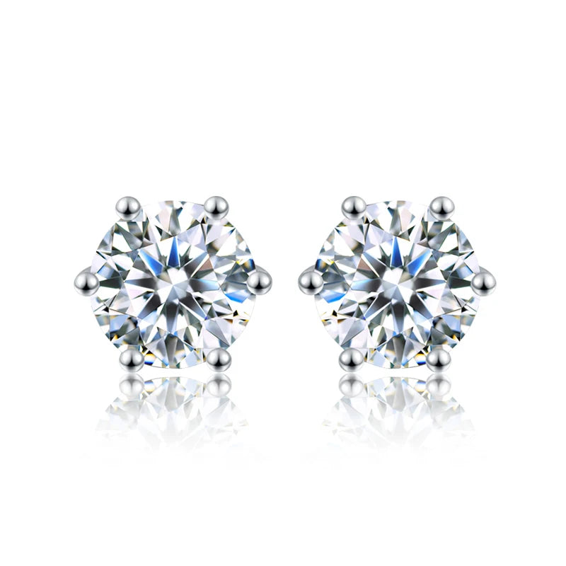 0.5ct-2ct Moissanite Earrings