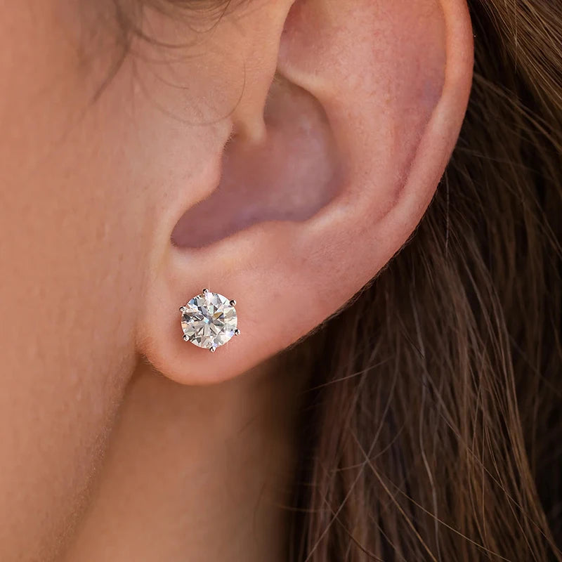 0.5ct-2ct Moissanite Earrings