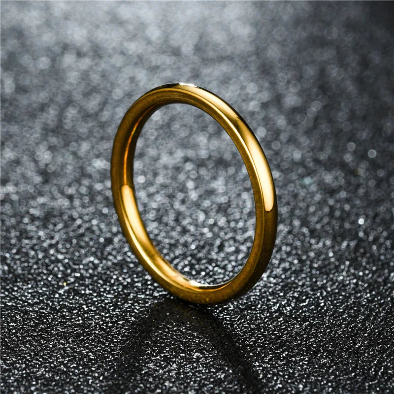 2mm Thin Stainless Steel Rings