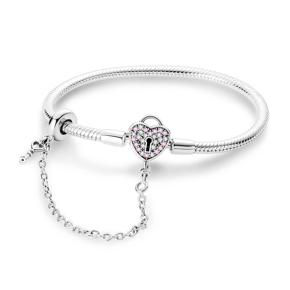 Original Charms Silver Plated Bracelets  17/18 CM