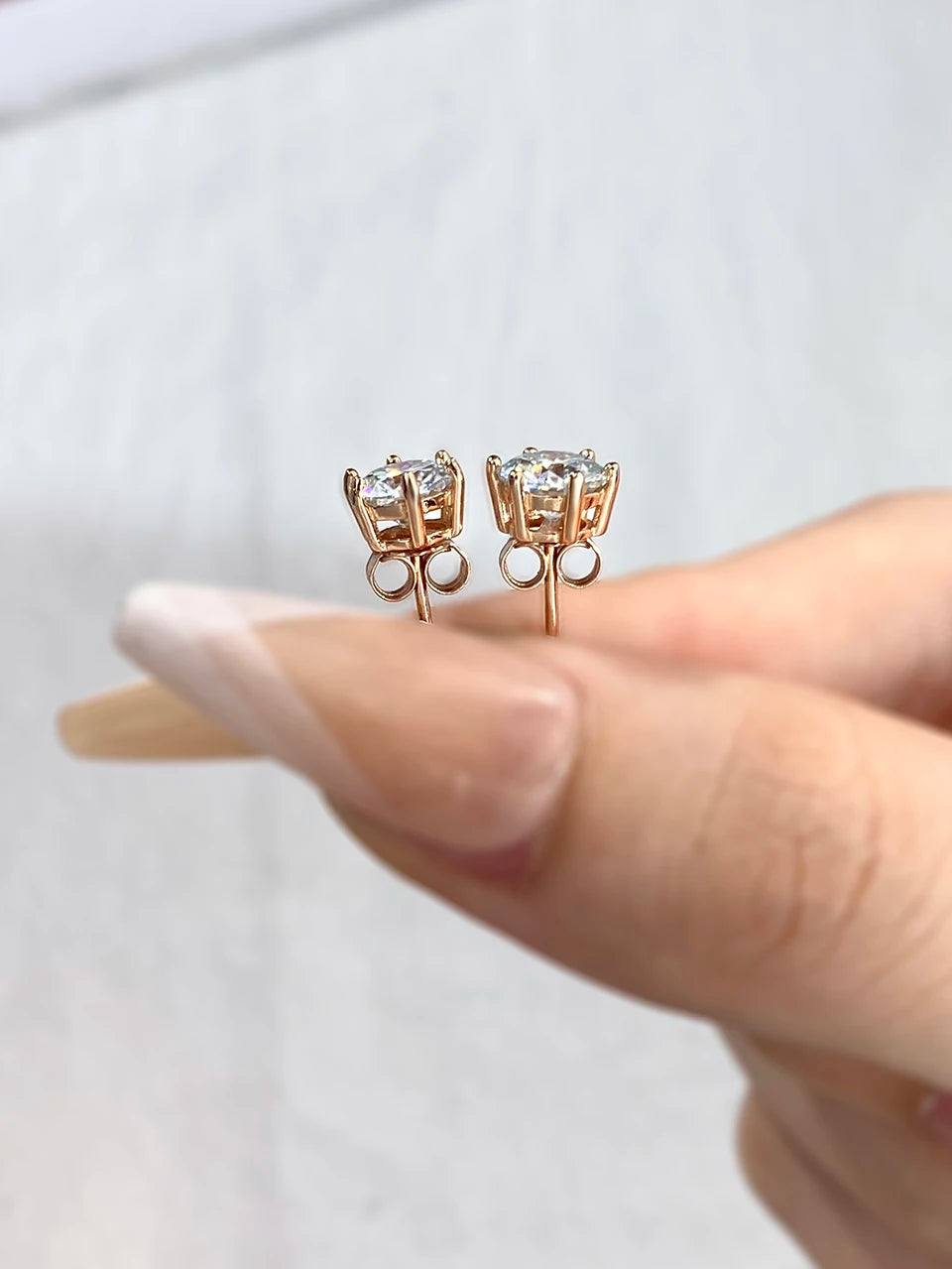 0.5ct-2ct Moissanite Earrings