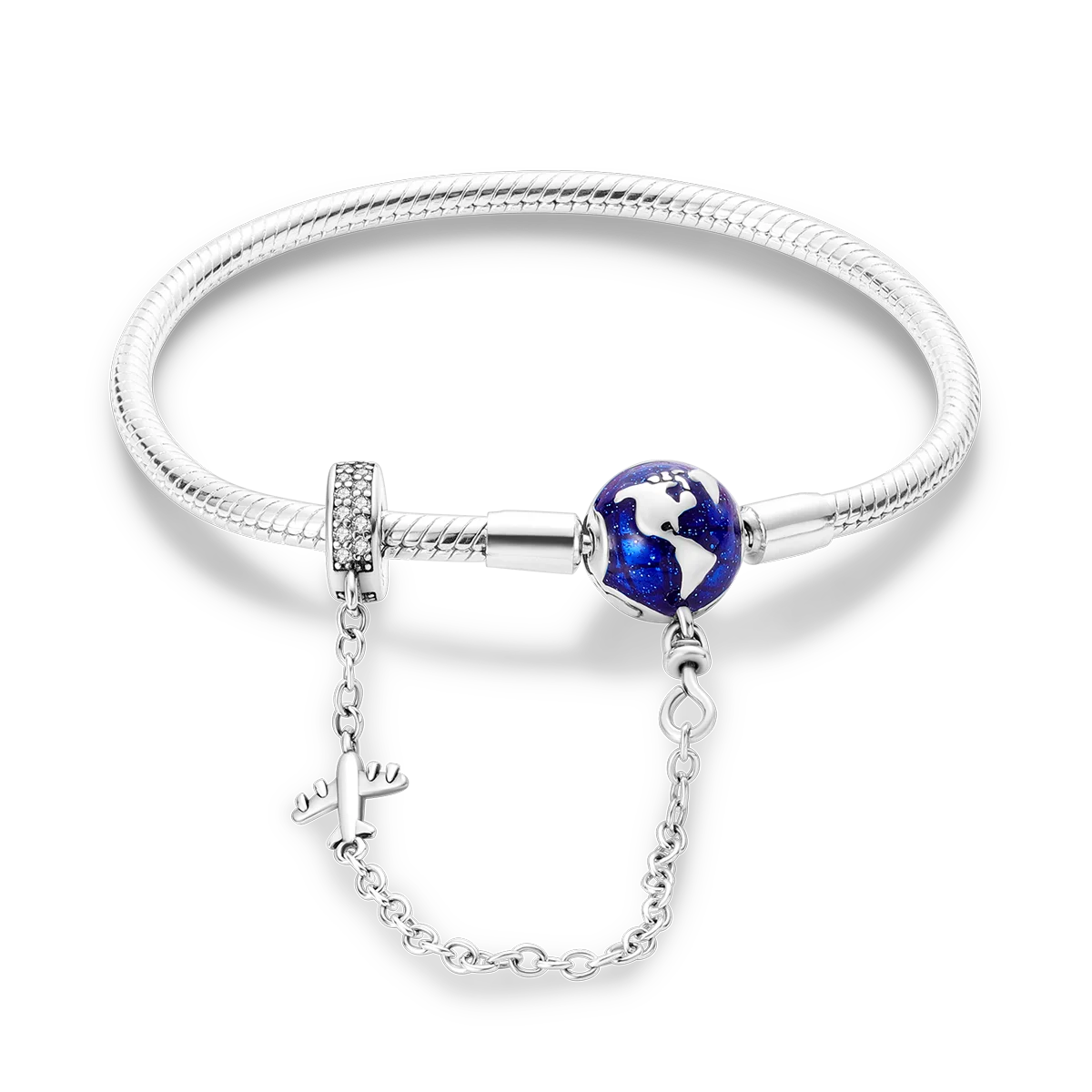 Original Charms Silver Plated Bracelets  19/20 CM