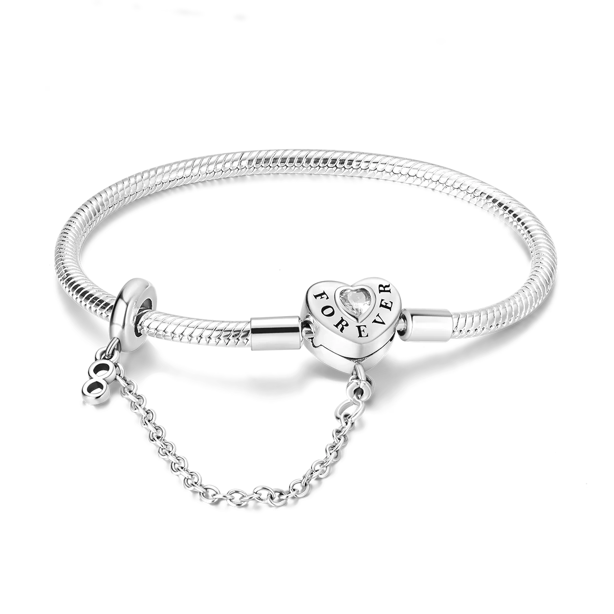 Original Charms Silver Plated Bracelets  19/20 CM