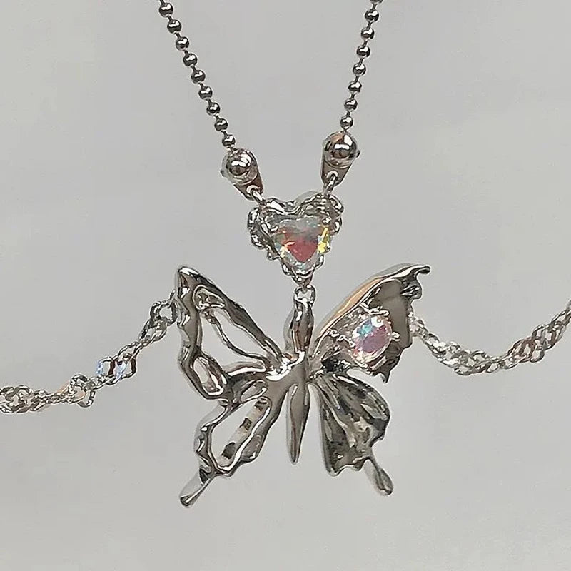 Butterfly Pendant Necklace