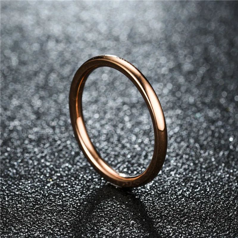 2mm Thin Stainless Steel Rings