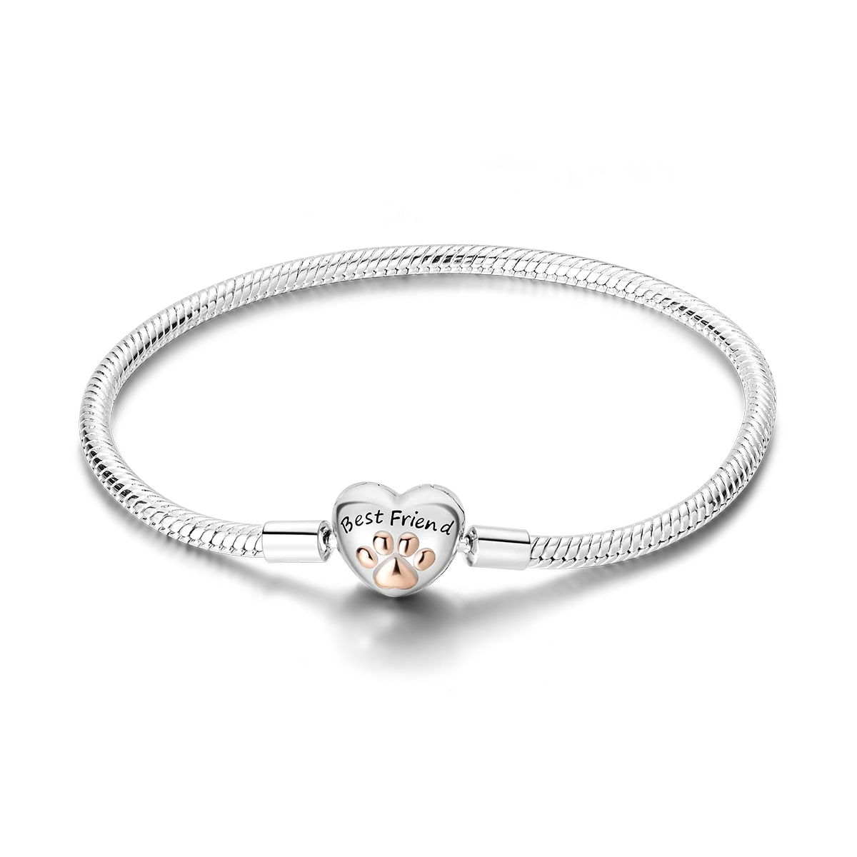 Original Charms Silver Plated Bracelets  17/18 CM